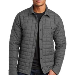The North Face Men's Thermoball Eco Quilted Shirt Jacket Gray Size Small